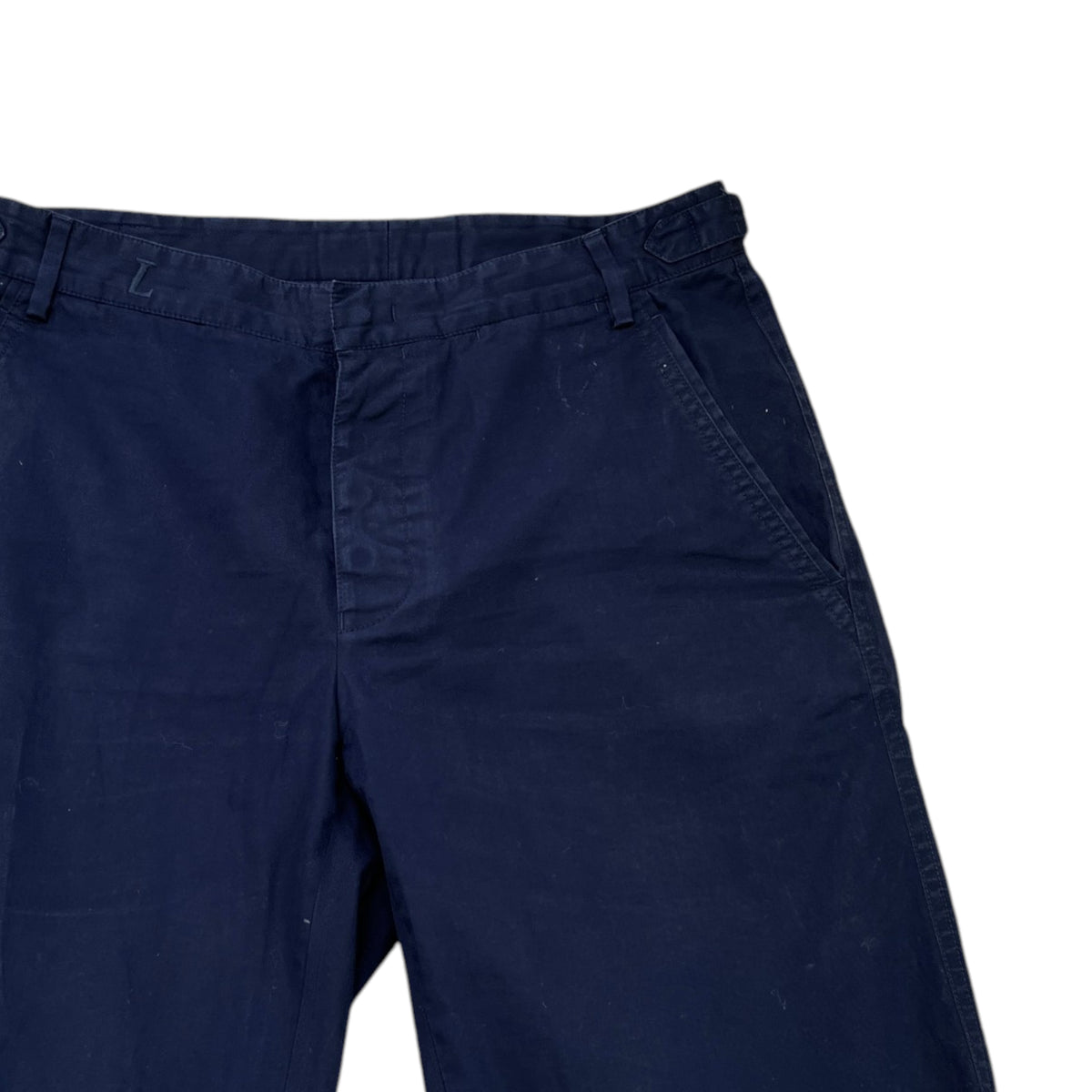Men's Embroidered Logo Shorts Navy Size S / W30 - Photo 3