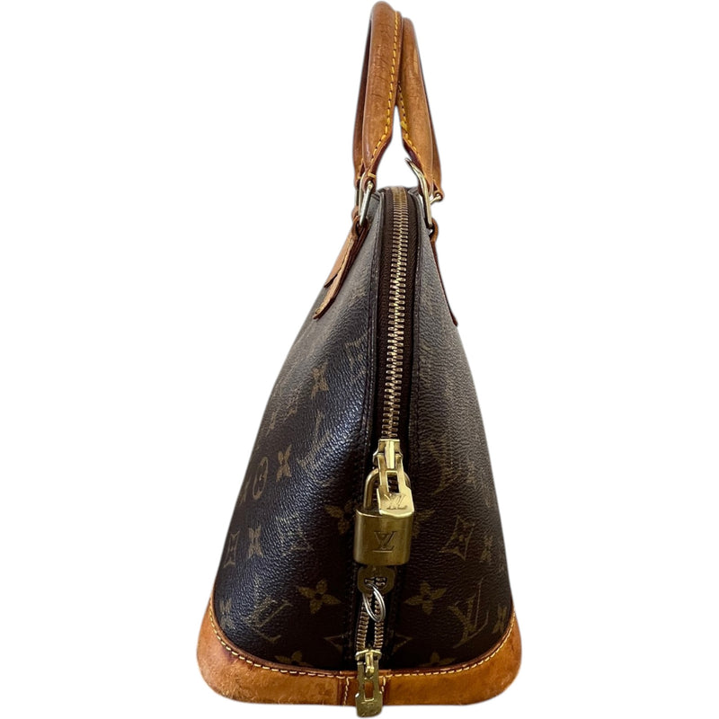 Women's Monogram Alma Pm Handbag Brown