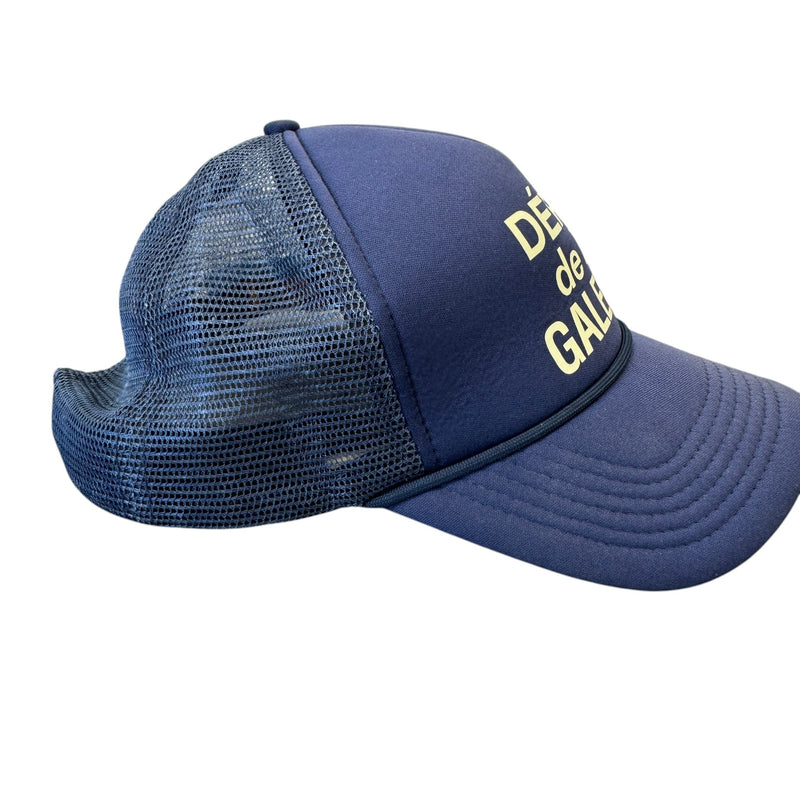 Men's Logo Print Baseball Hat Navy