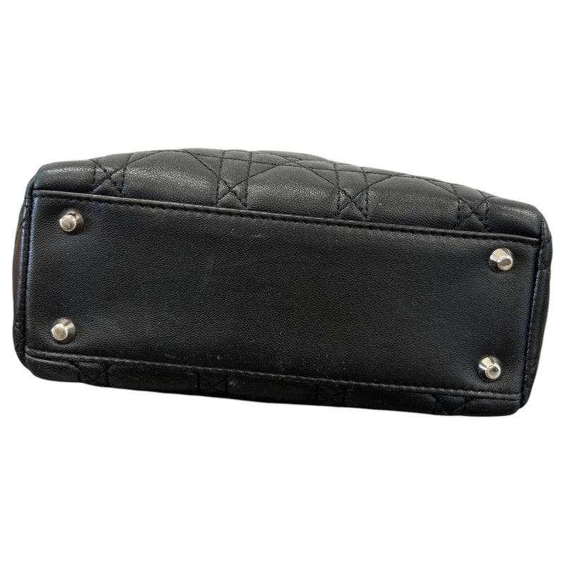 Women's Mini Lady Dior Handbag Black