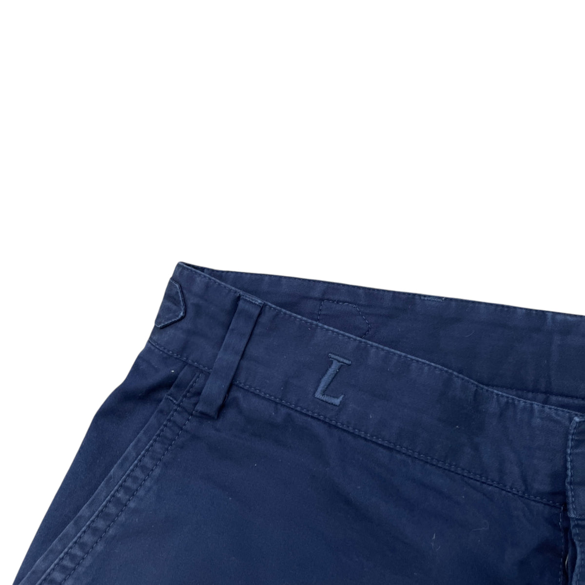 Men's Embroidered Logo Shorts Navy Size S / W30 - Photo 6