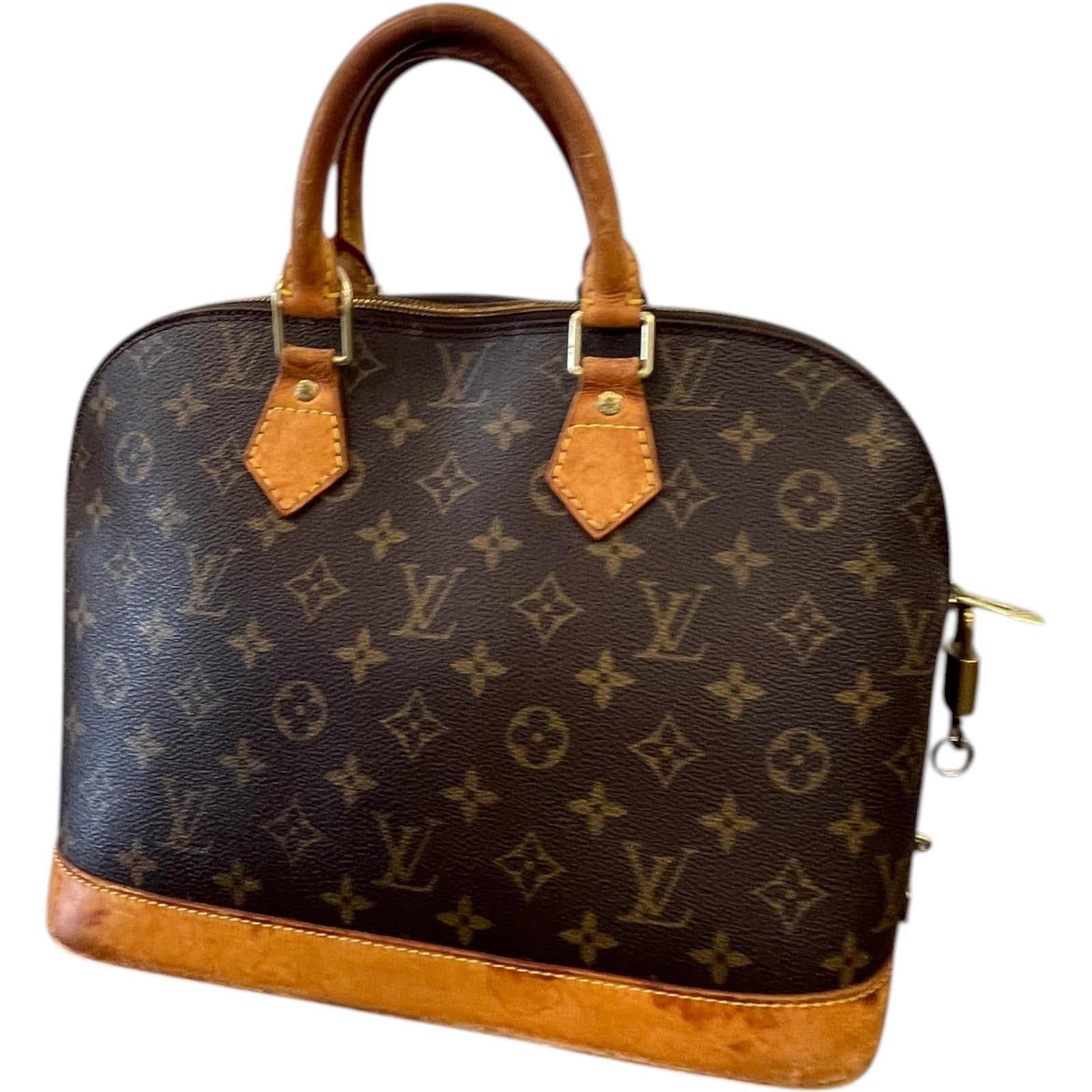 Women's Monogram Alma Pm Handbag Brown - Photo 8