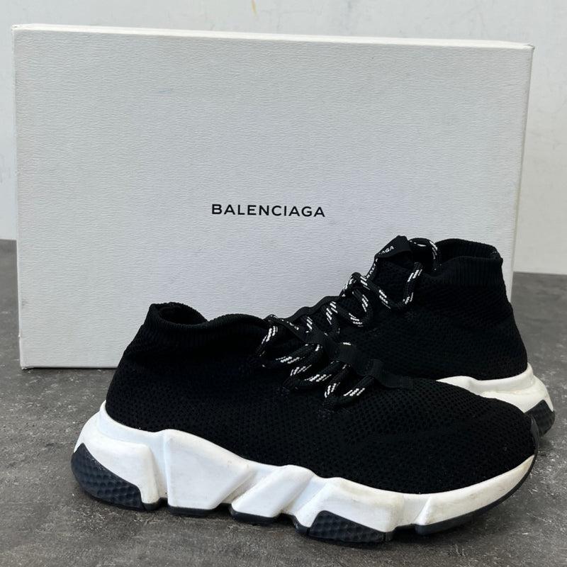 Women's Speed Lace-Up High Trainers Black Size UK 3 / EU 36