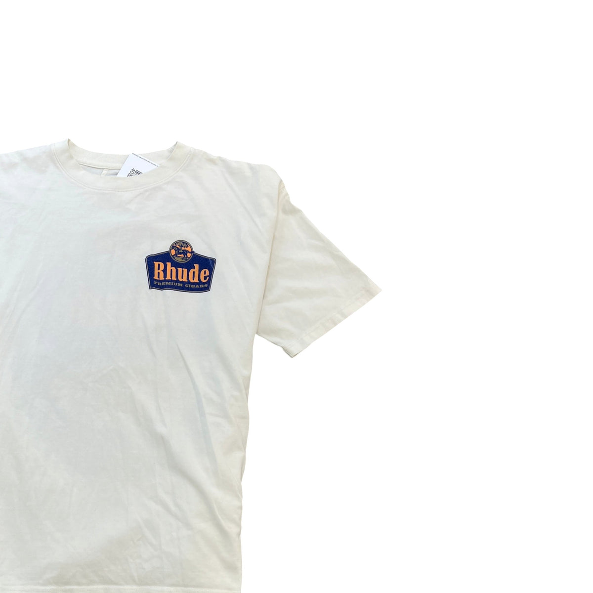 Men's Grand Cru Cigars Graphic T-Shirt White Size M - Photo 3