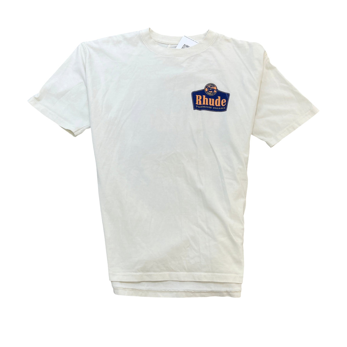 Men's Grand Cru Cigars Graphic T-Shirt White Size M - Photo 1