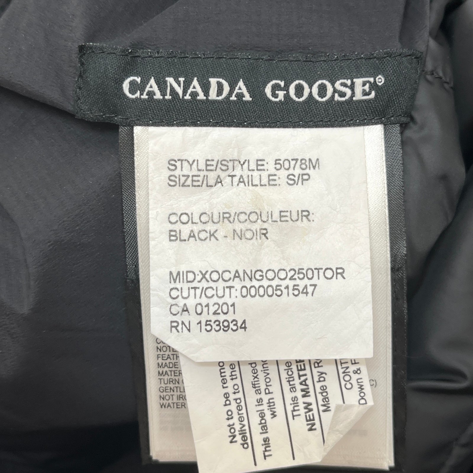 Men's Lodge Hooded Down Jacket Black Size XL - Photo 8