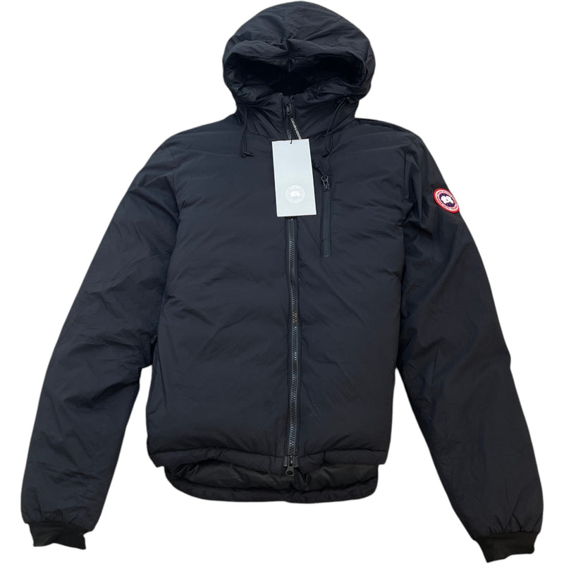 Men's Lodge Hooded Down Jacket Black Size XL