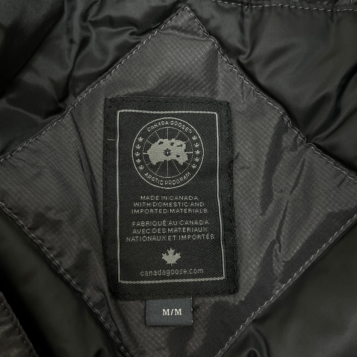 Men's Brookvale Down Jacket Grey Size M - Photo 5