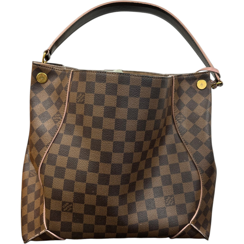 Women's Damier Ebene Caissa Hobo Handbag Brown
