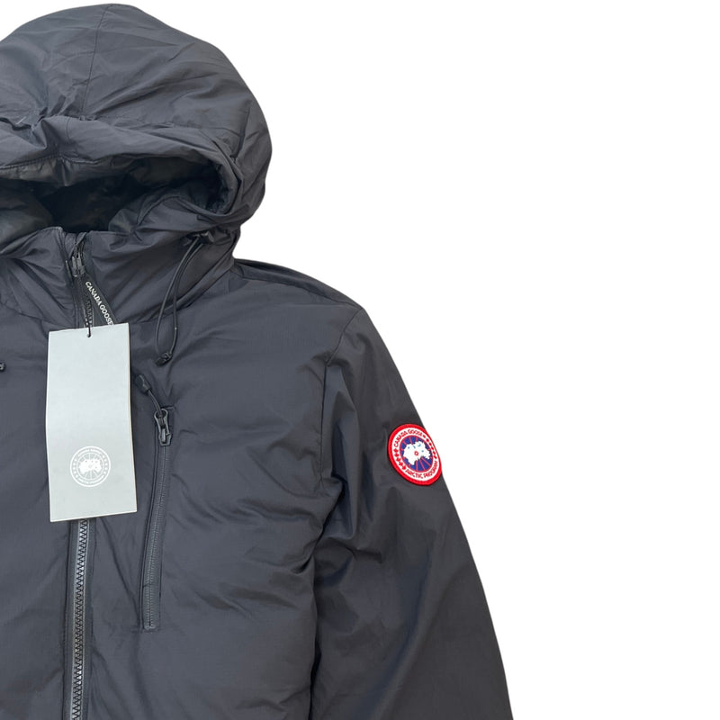 Men's Lodge Hooded Down Jacket Black Size XL