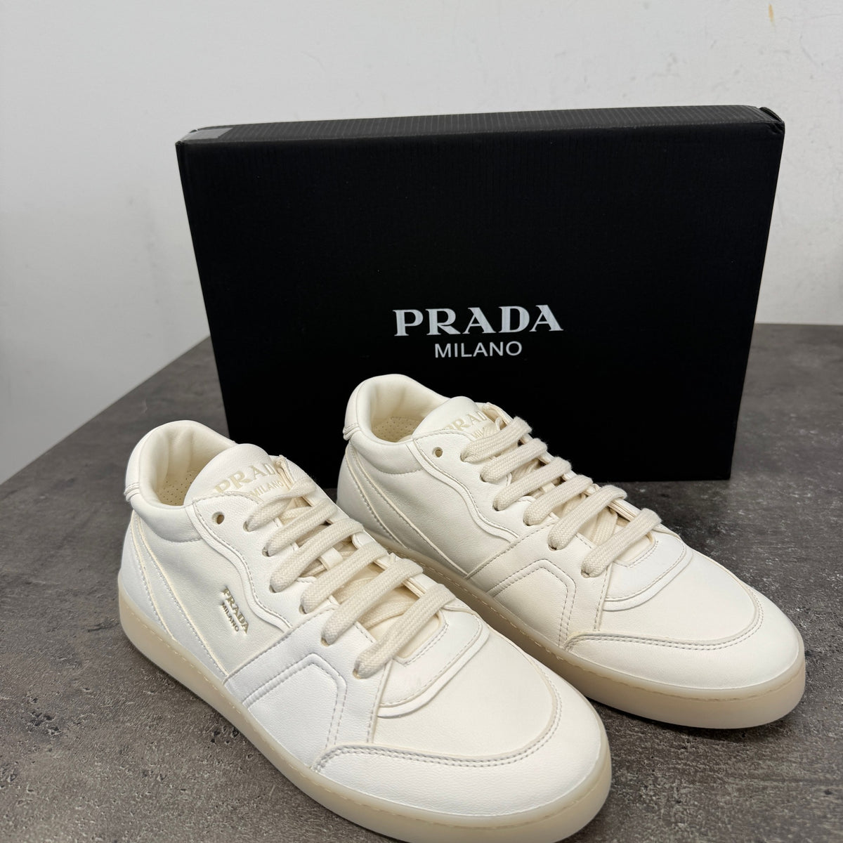 Women's Nappa Low Trainers White Size UK 4.5 / EU 37.5 - Photo 11