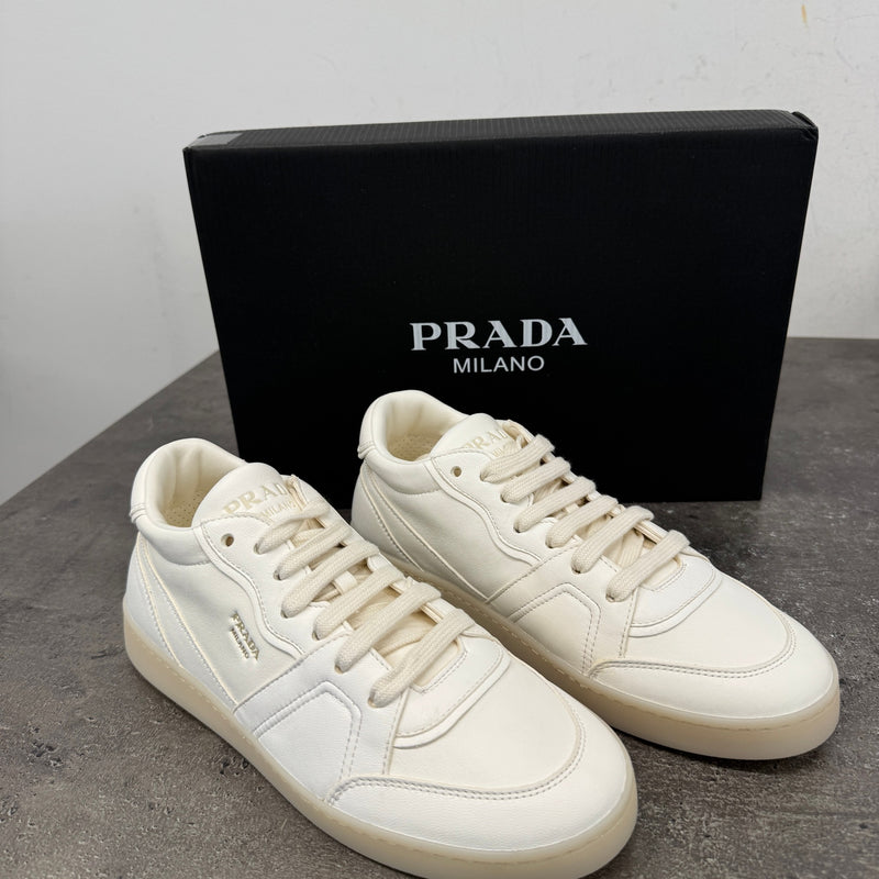 Women's Nappa Low Trainers White Size UK 4.5 / EU 37.5