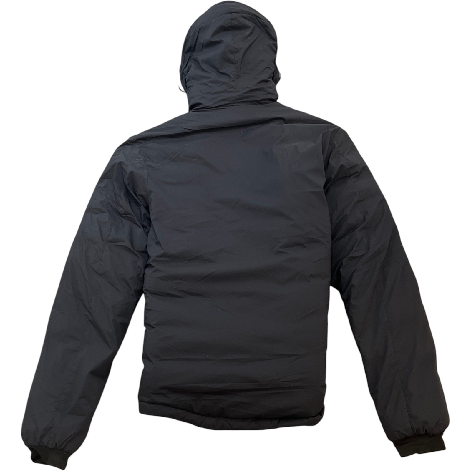 Men's Lodge Hooded Down Jacket Black Size XL - Photo 2