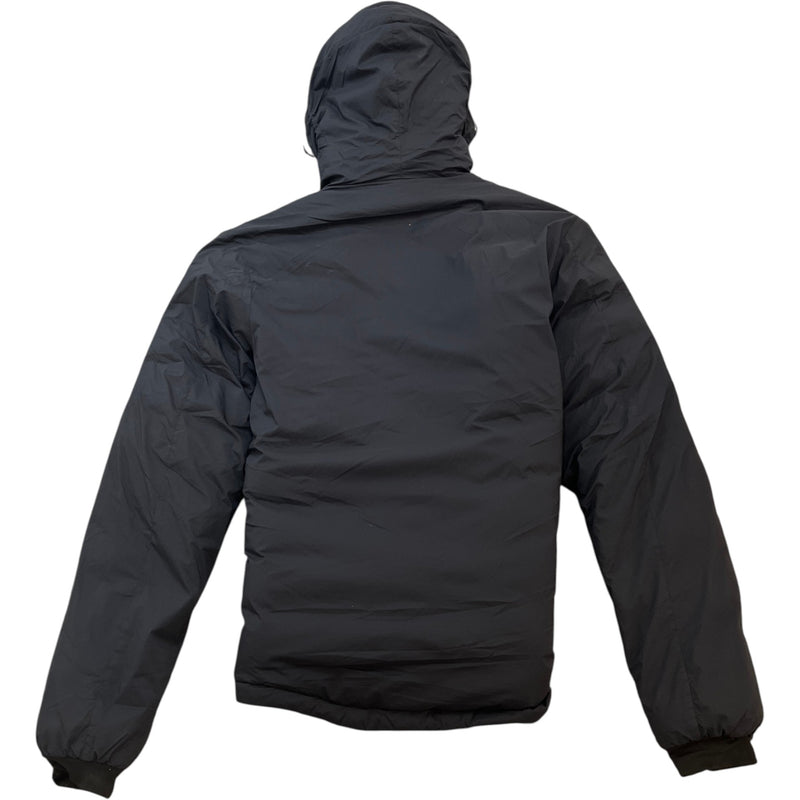 Men's Lodge Hooded Down Jacket Black Size XL