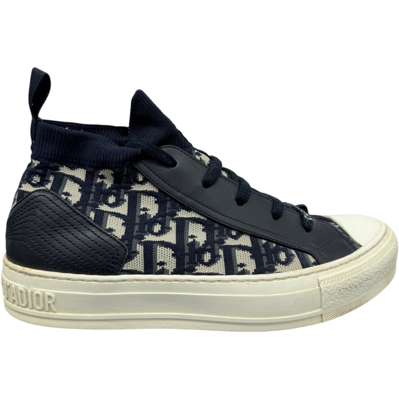 Women's Walk'n'Dior High Trainers Navy Size UK 4.5 / EU 37.5