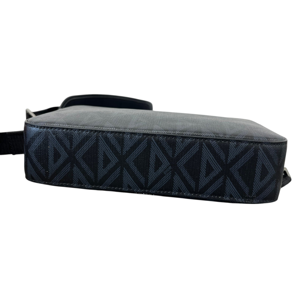 Men's CD Diamond Safari Messenger Bag Black - Photo 10