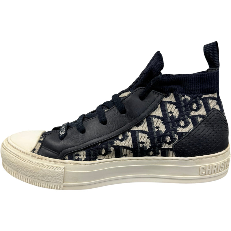 Women's Walk'n'Dior High Trainers Navy Size UK 4.5 / EU 37.5