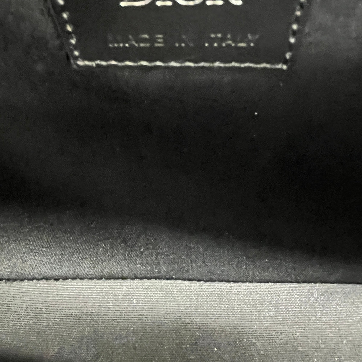 Men's CD Diamond Safari Messenger Bag Black - Photo 15