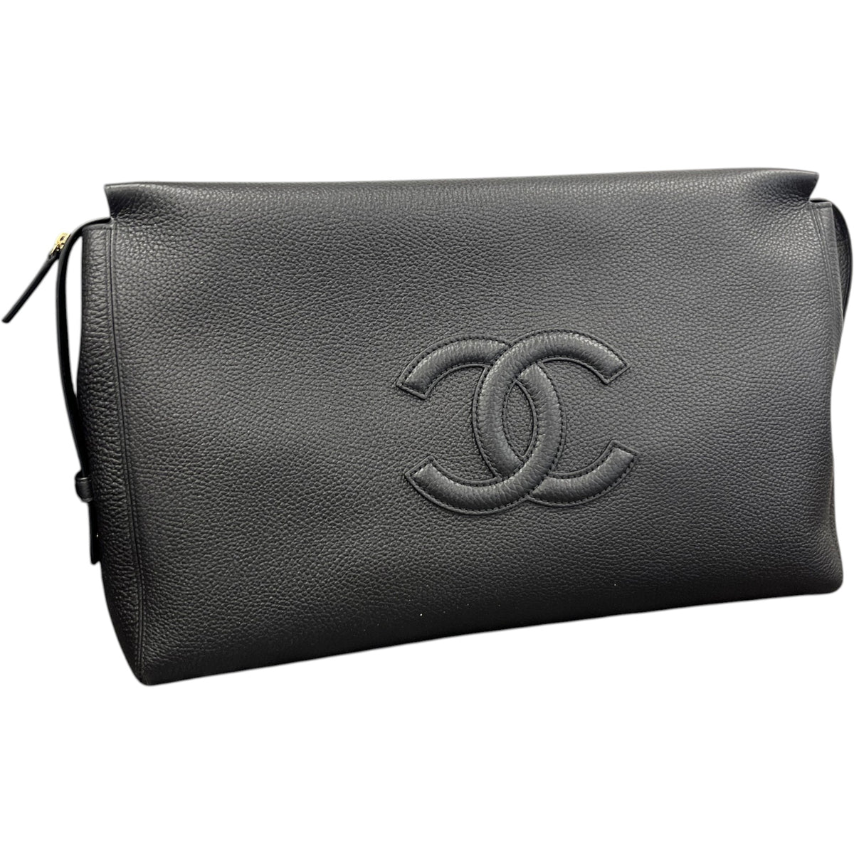 Women's 2026 Métiers d’art Calfskin Clutch Black - Photo 3