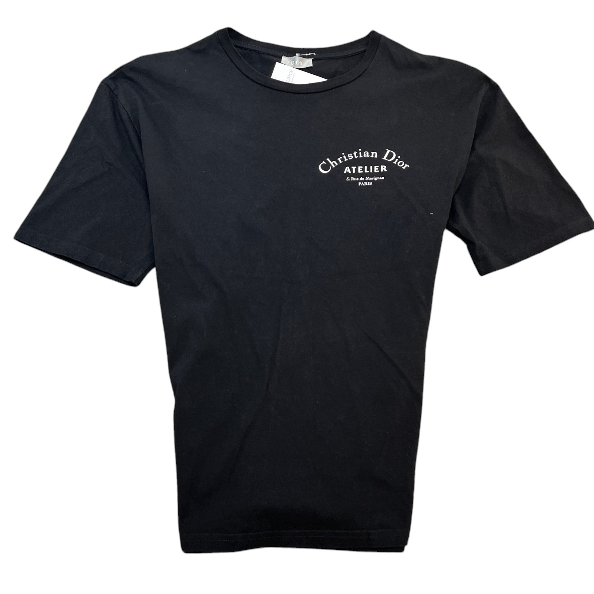 Men's Atelier Logo T-Shirt Black Size L – Label Source