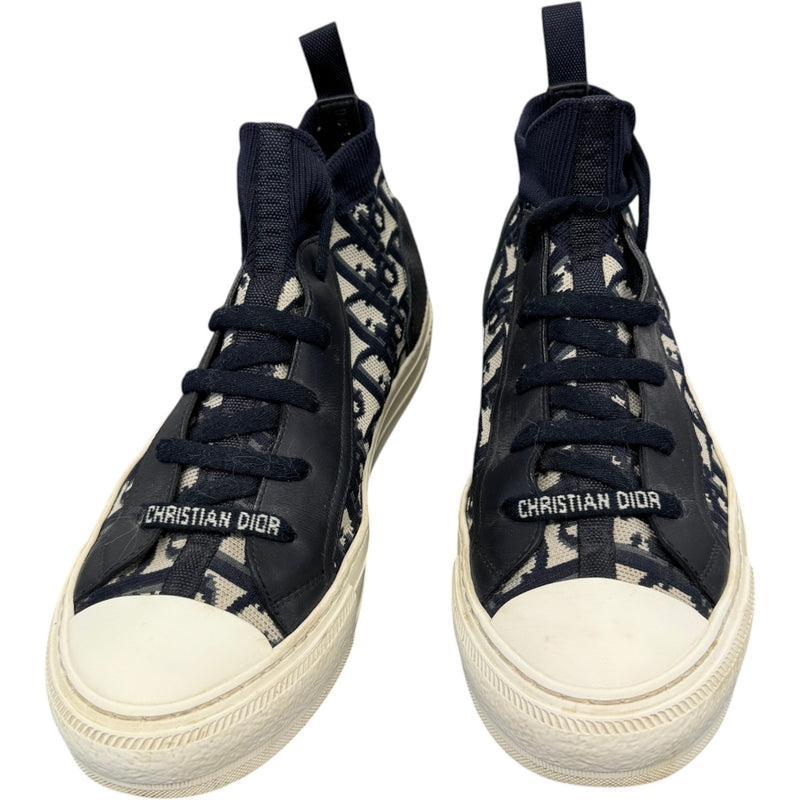 Women's Walk'n'Dior High Trainers Navy Size UK 4.5 / EU 37.5