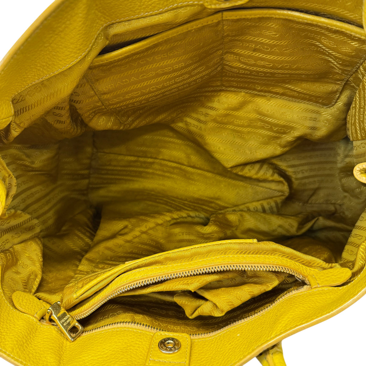 Women's Zip Tote Handbag Yellow - Photo 13