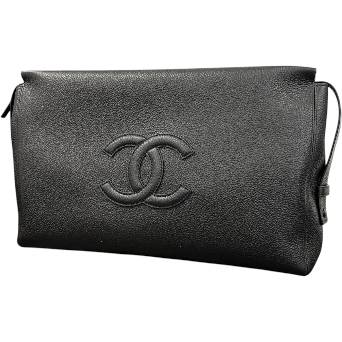 Women's 2026 Métiers d’art Calfskin Clutch Black - Photo 6