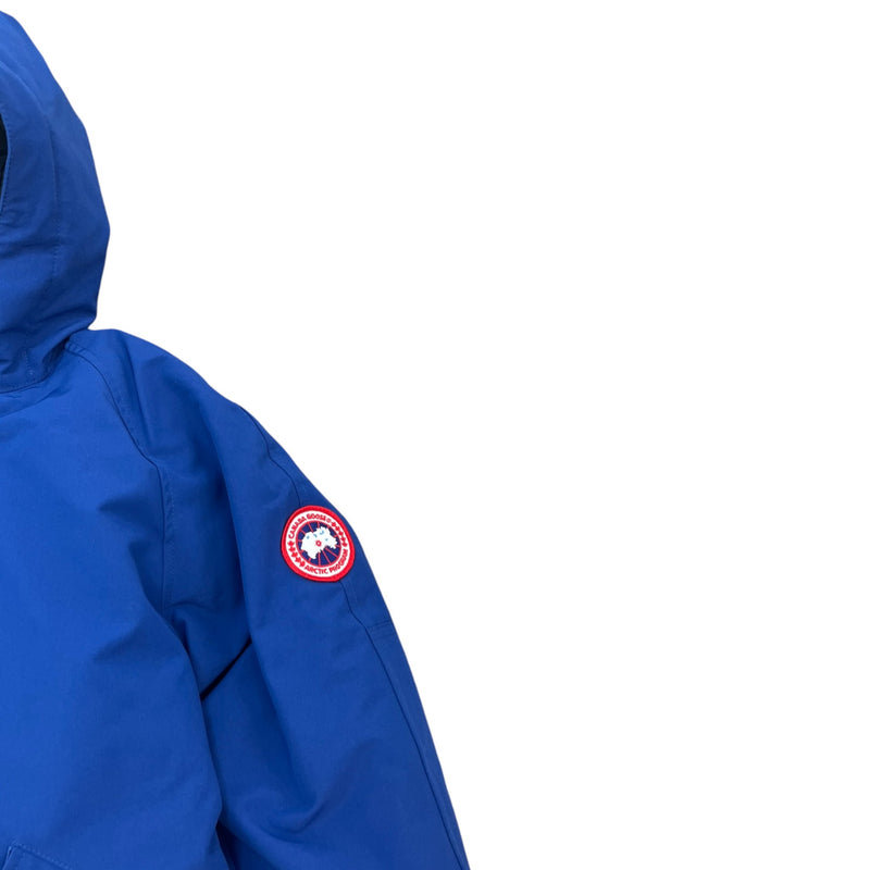 Men's Junior Rundle Bomber Down Jacket Blue Size XXS