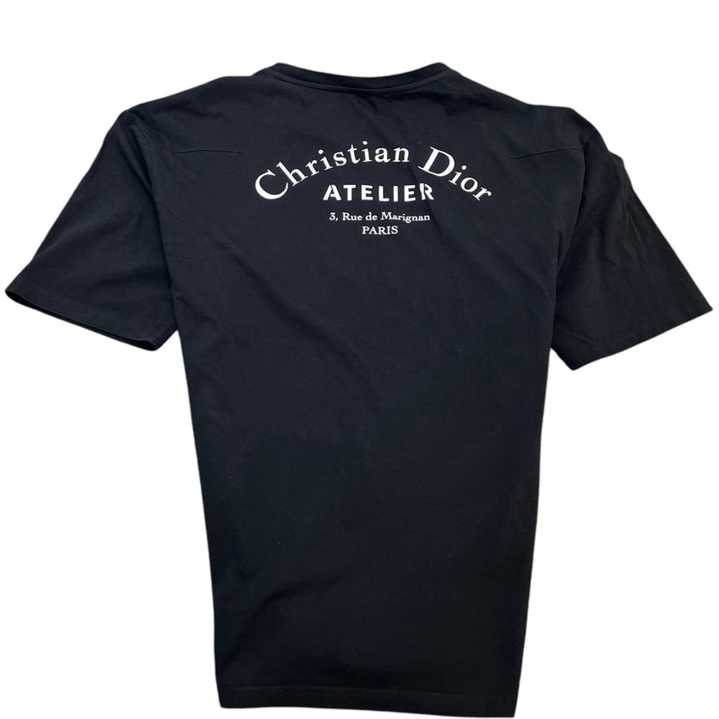 Men's Atelier Logo T-Shirt Black Size L