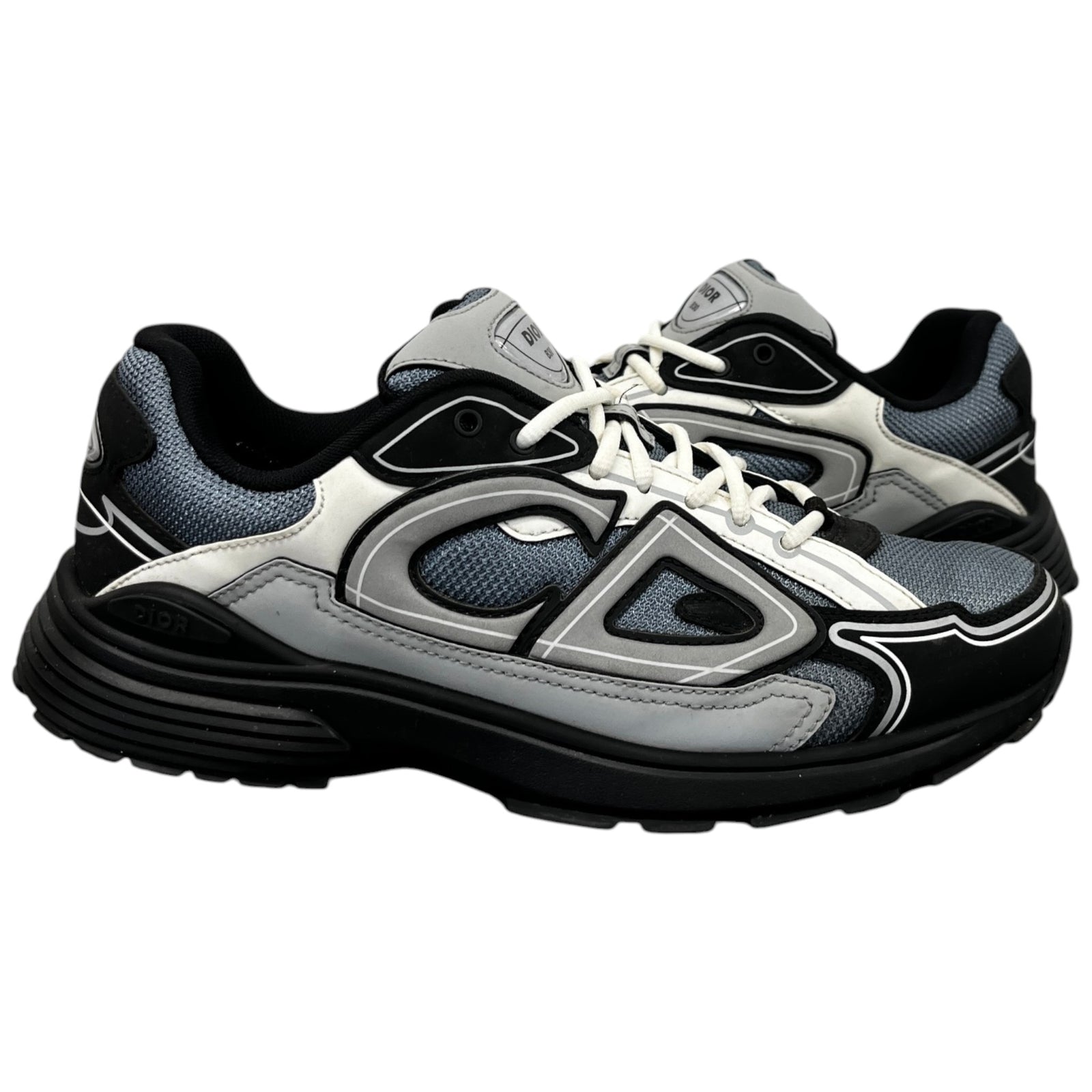 Men's B30 Low Trainers Black Size EU 41 / UK 7 - Photo 3