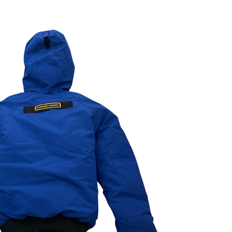 Men's Junior Rundle Bomber Down Jacket Blue Size XXS