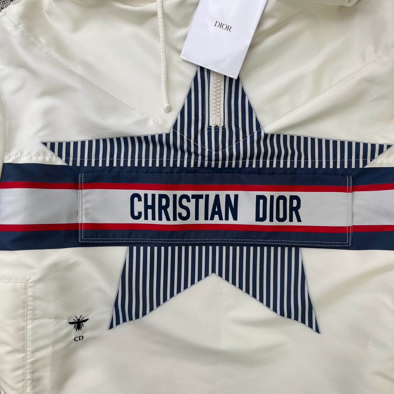 Women's Dioralps Anorak Jacket White Size XS - Photo 5