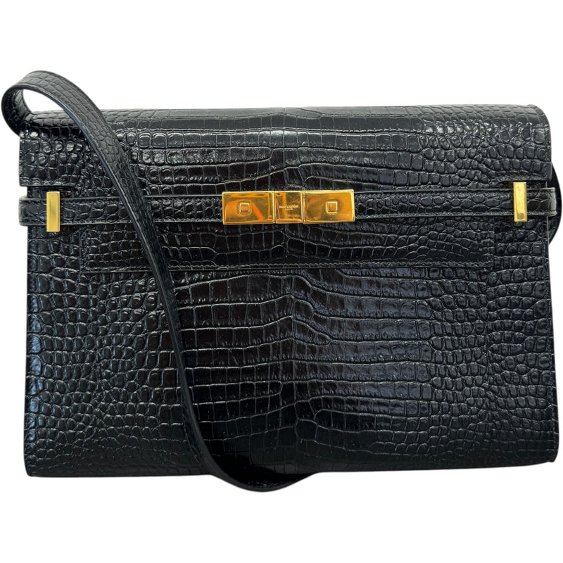 Women's Manhattan Shoulder Handbag Black
