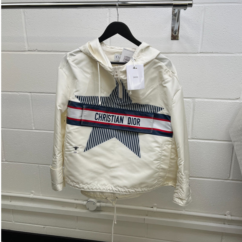 Women's Dioralps Anorak Jacket White Size XS