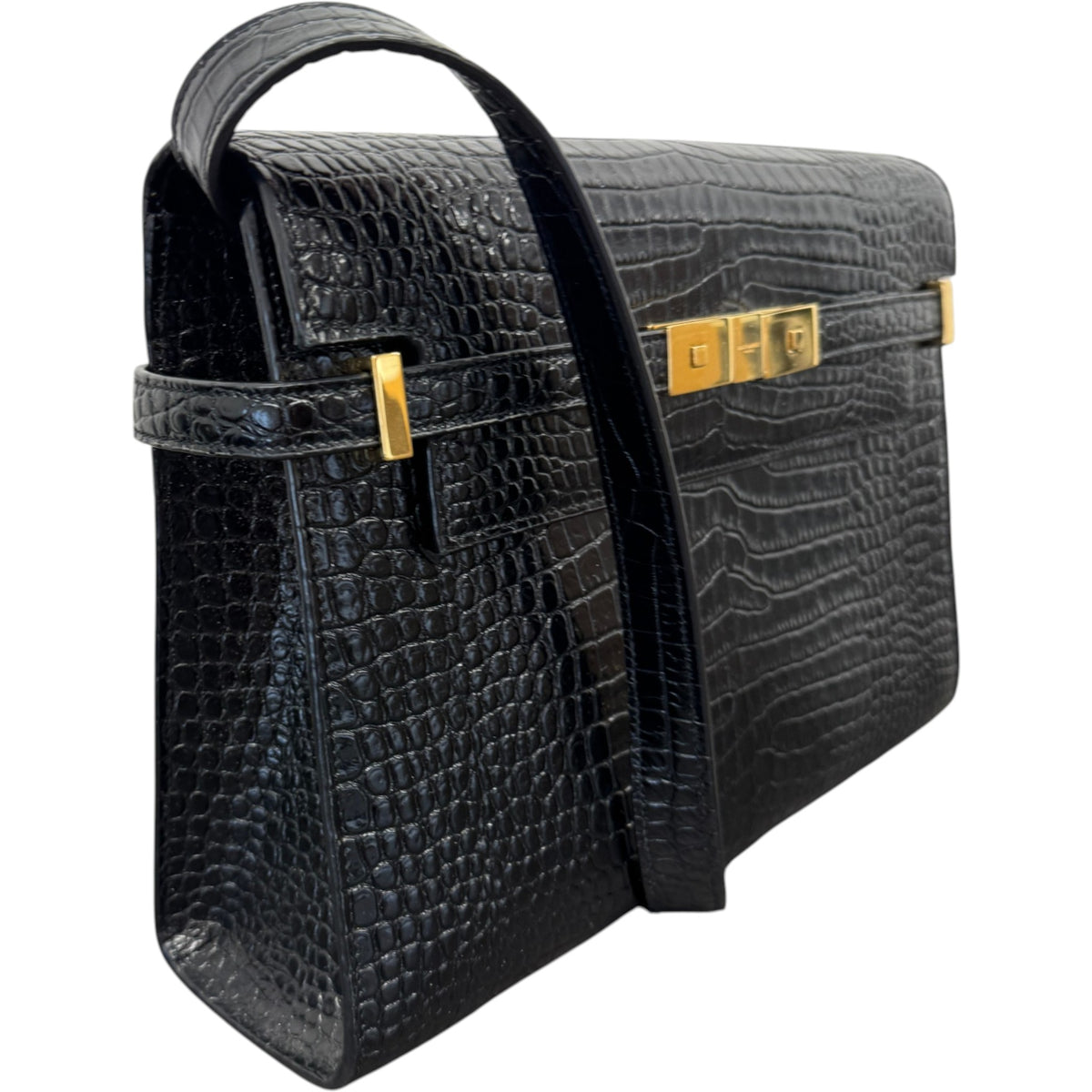 Women's Manhattan Shoulder Handbag Black - Photo 6