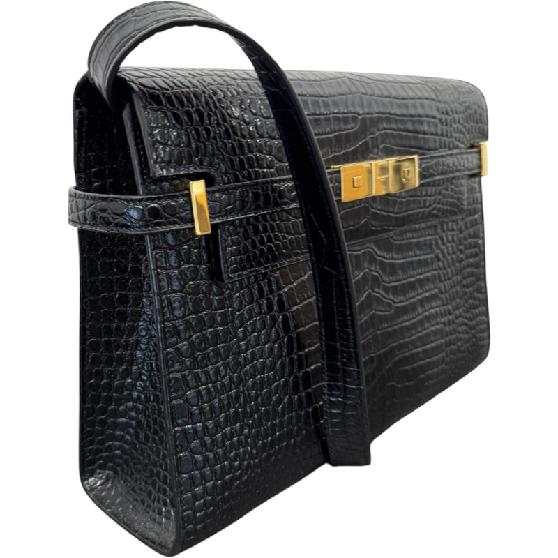 Women's Manhattan Shoulder Handbag Black