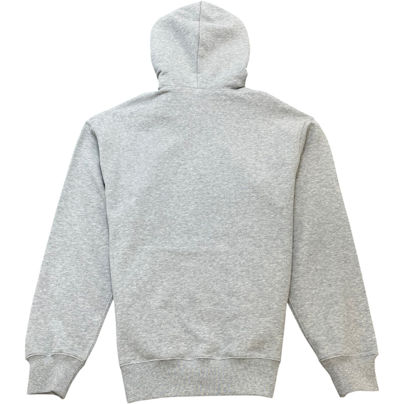 Women's Logo Print Hoodie Grey Size M