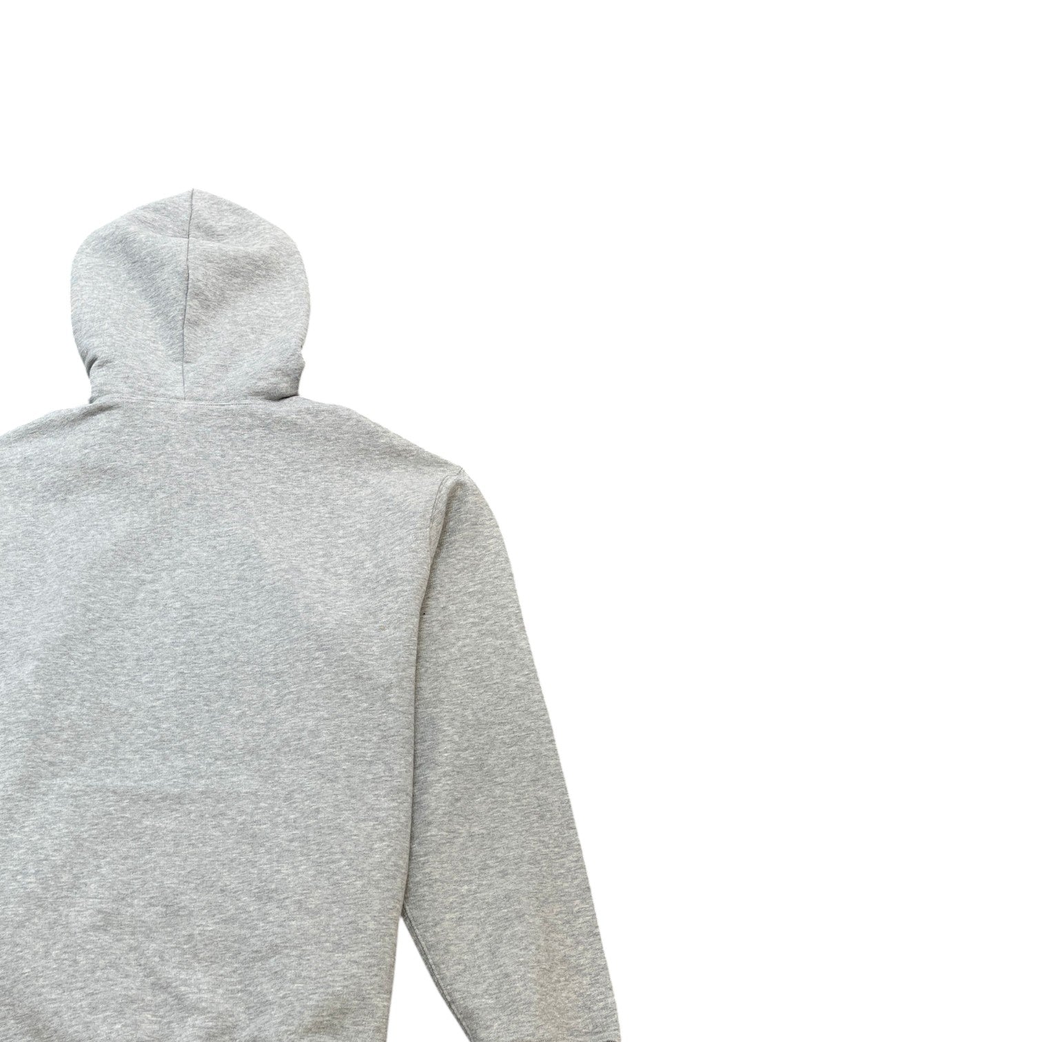Women's Logo Print Hoodie Grey Size M - Photo 4
