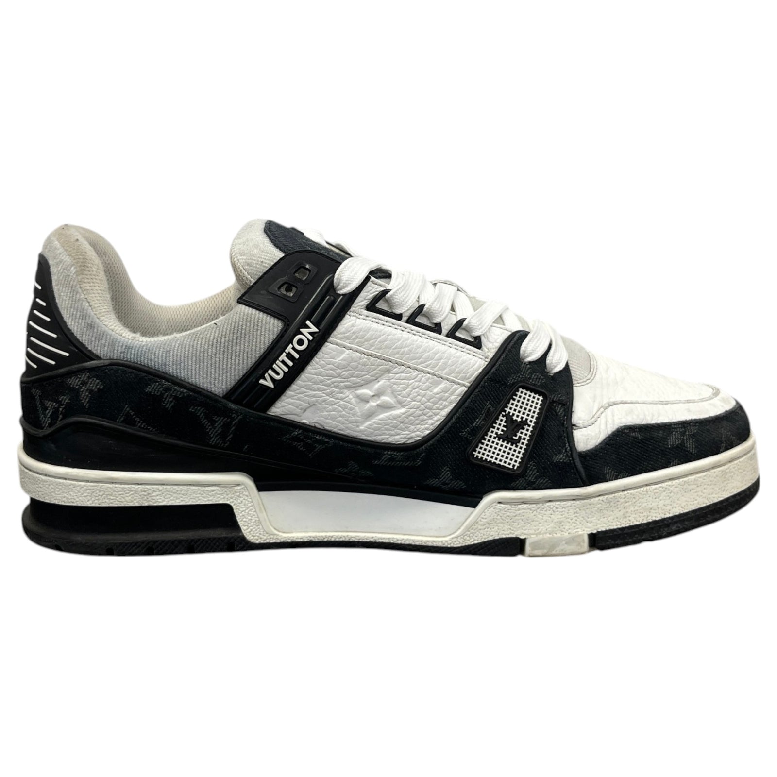 Men's Lv Low Trainers White Size UK 9 / EU 43 - Photo 4