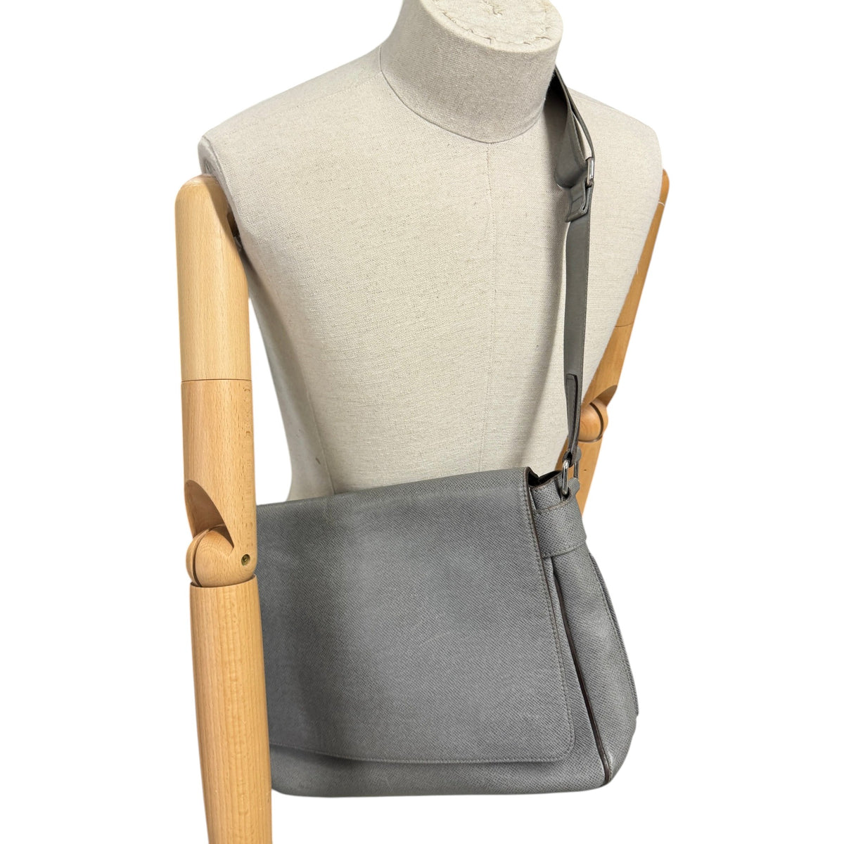 Men's Roman MM Messenger Bag Grey - Photo 2