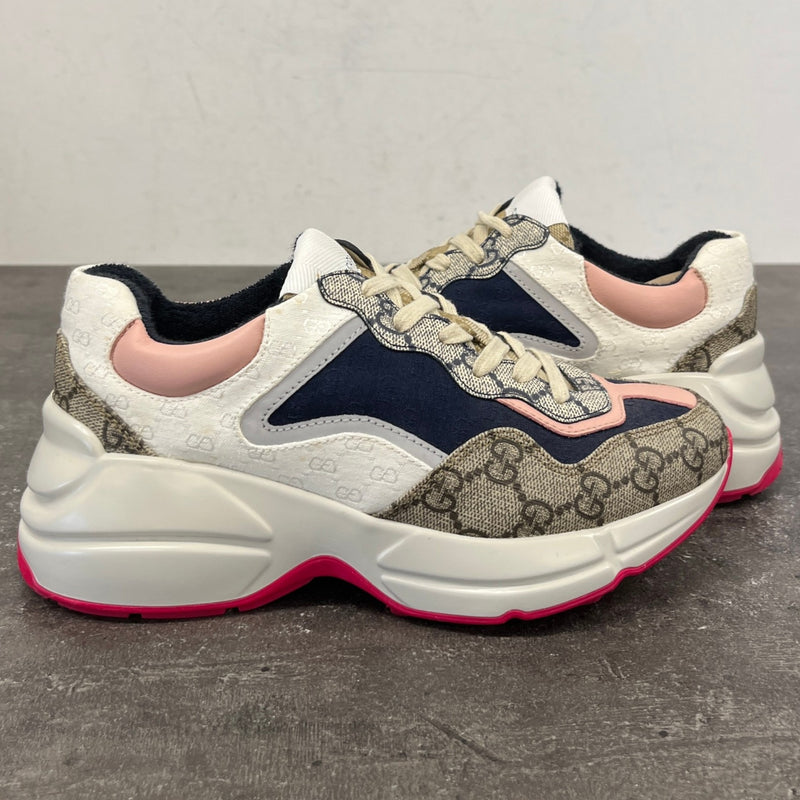 Women's Rhyton Low Trainers White Size UK 2 / EU 35
