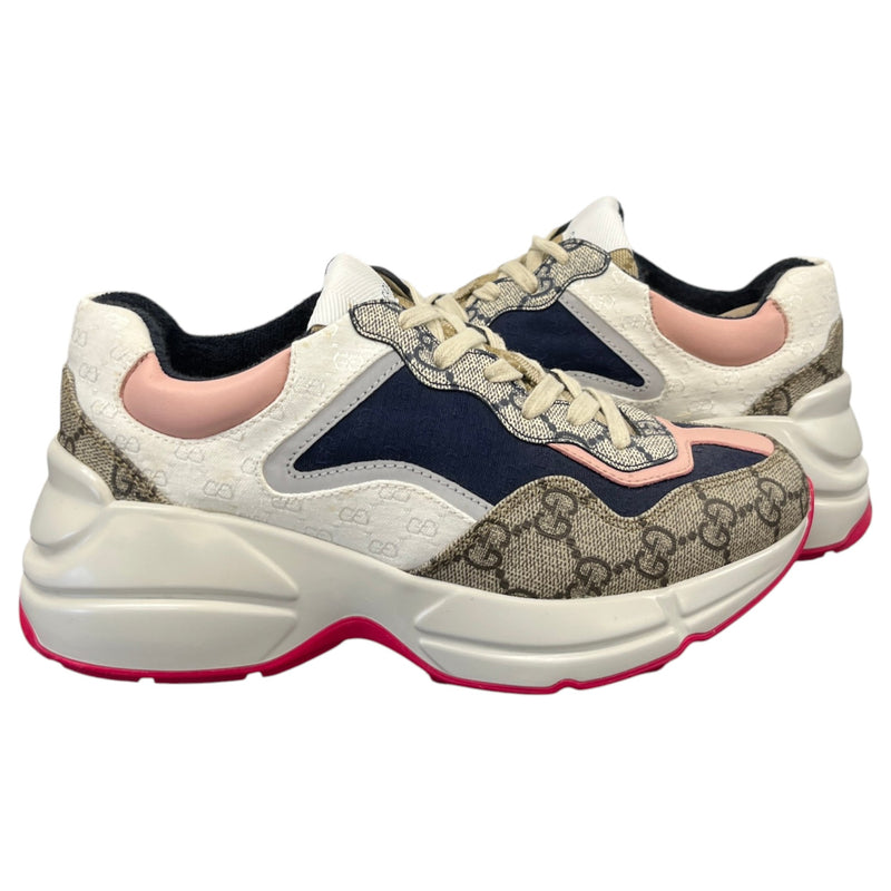 Women's Rhyton Low Trainers White Size UK 2 / EU 35
