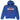 Men's Logo Print Hoodie Blue Size S