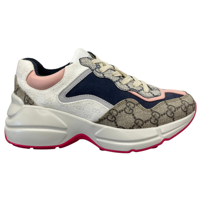 Women's Rhyton Low Trainers White Size UK 2 / EU 35