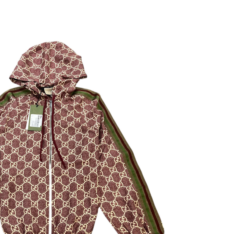 Women's GG Supreme Twill Hoodie Red Size UK 8 / EU 36
