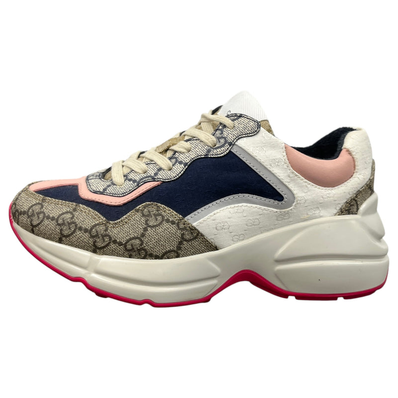 Women's Rhyton Low Trainers White Size UK 2 / EU 35