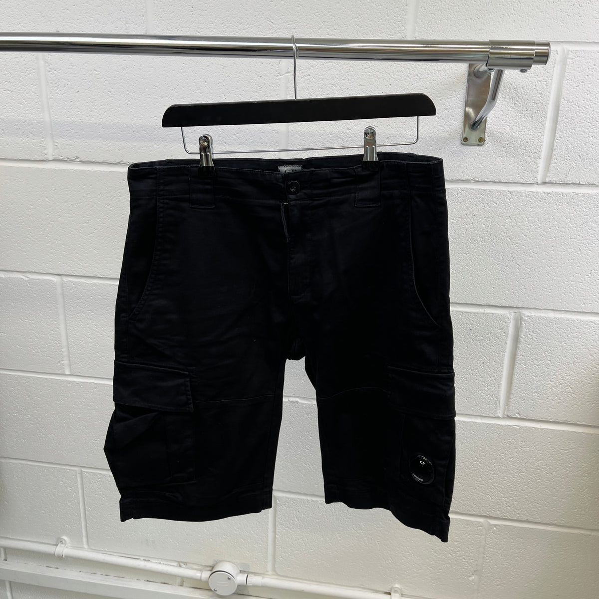 Men's Lens Shorts Black Size M / W32 - Photo 9