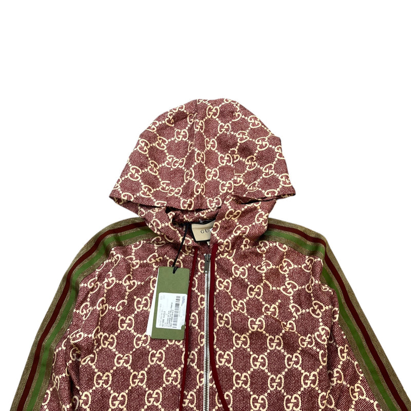 Women's GG Supreme Twill Hoodie Red Size UK 8 / EU 36