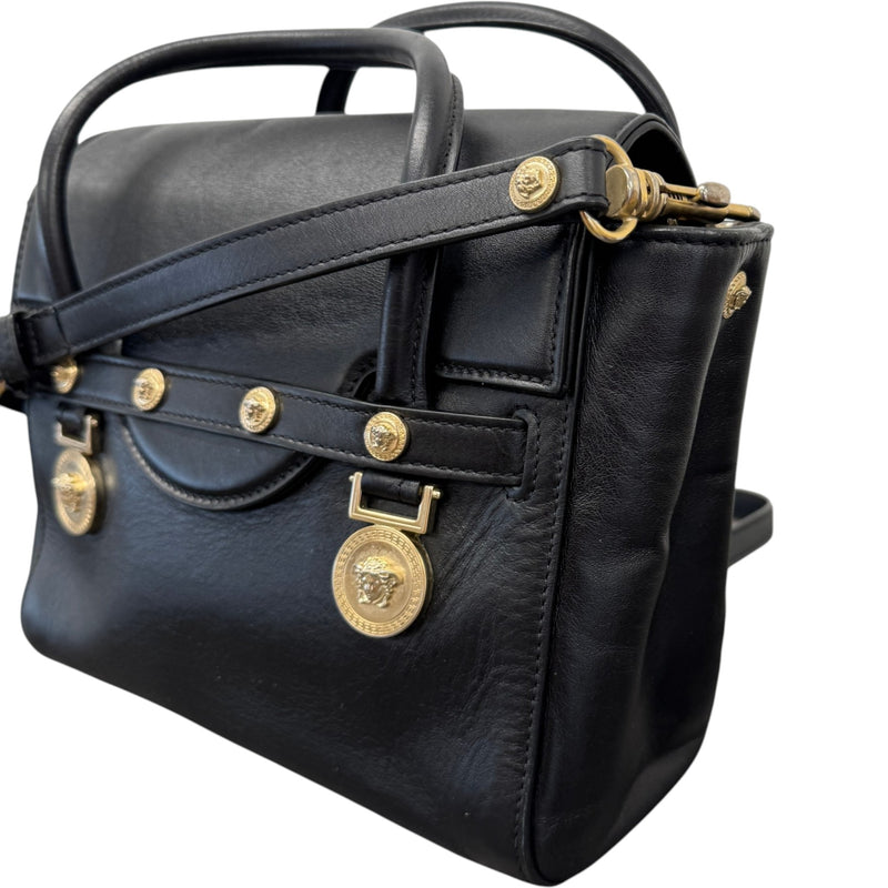 Women's Medusa Logo Handbag Black