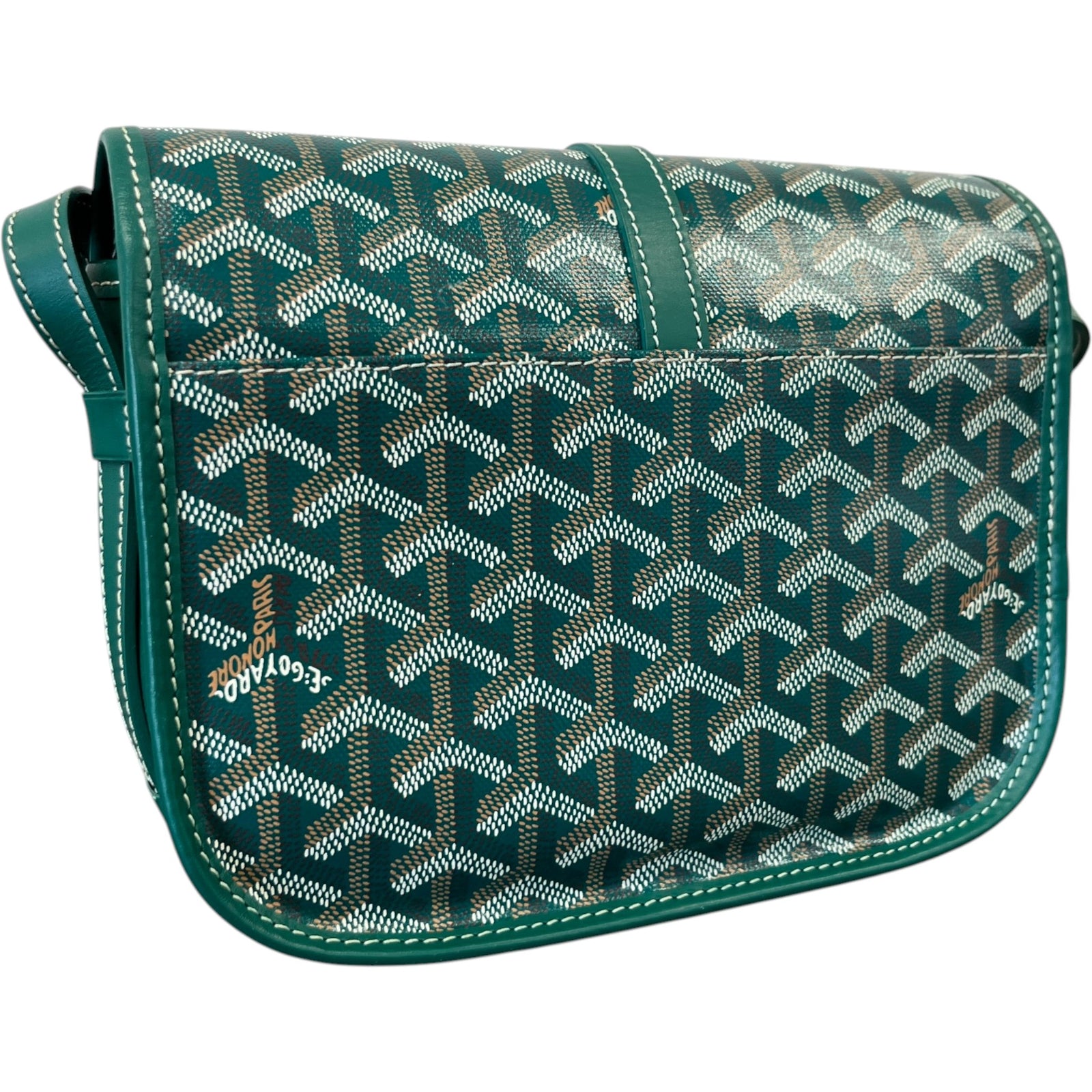 Men's Belvedere Pm Messenger Bag Green - Photo 8